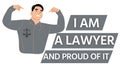 I am a lawyer and proud of it