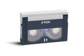Videotape, TDK D90 Digital8 Video Cassette 90min isolated on white background Royalty Free Stock Photo