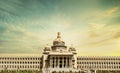 VIDHANA SOUDHA BANGALORE WITH OUT OF FOCUS BACKGROUND Royalty Free Stock Photo