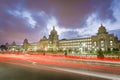 Vidhana Soudha , Landmark of Bangalore, Karnataka, India during a beautiful sunset. Royalty Free Stock Photo