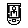 Vidio call icon or logo isolated sign symbol vector illustration