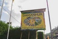 Road sign of Damanhur