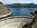 Vidraru Dam and Lake, Romania Royalty Free Stock Photo