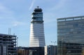Vienna air traffic control tower Royalty Free Stock Photo