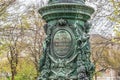 city park. statue of the andreas zelinka monument. designed by franz pÃÂ¶nninger and was unveiled on May 3, 1877