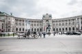 VIENNA, AUSTRIA - APRIL 23, 2016: Famous Hofburg Palace