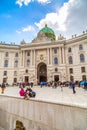 Michaelerplatz in Vienna with Roman and medieval remains