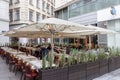 Summer venues of restaurants in Vienna in April