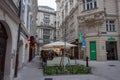 Summer venues of restaurants in Vienna in April