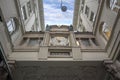 An astronomical clock Ankeruhr in Vienna, Austria Royalty Free Stock Photo