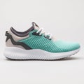 Adidas Alphabounce Lux green, beige and white sneaker