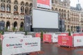 Film festival 2020 at City Hall of Vienna Rathaus.