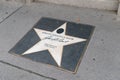 Johann Sebastian Bach star sign on Vienna`s Walk of Fame