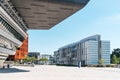 Modern architecture building in the University of Vienna Royalty Free Stock Photo