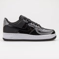 Nike Air Force 1 07 Suede Premium black and silver sneaker