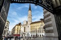 St. Michael`s Church on Michaeler Platz in Vienna