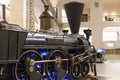 The technical museum in Vienna exhibits the production of exposition shows the history of development of metal working machines.