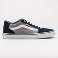 Vans Faulkner navy blue, grey and white sneaker