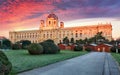 Vienna, Austria. Beautiful view of famous Kunsthistorisches - Fine Arts Museum