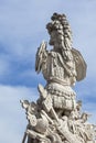 VIENNA, AUSTRIA, E.U. - JUNE05, 2016: Schonbrunn Palace. Sculpture in the Gloriette stairs