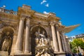 Vienna. Austria. Fontanarossa or fountain of Albrecht in the Albertina Museum, Albertinaplatz Royalty Free Stock Photo