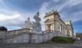 The Gloriette in Great Parterre garden of Schoenbrunn Palace in Vienna, Austria