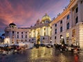 Vienna Austria. The Hofburg Imperial Palace