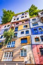 Vienna, Austria - Hundertwasserhaus house Royalty Free Stock Photo