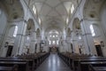 Interior of catholic church Breitenfeld in Vienna, Austria