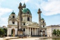 St. Charles`s Church Karlskirche, Vienna