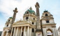 Karlskirche St. Charles`s Church, a baroque church dedicated t