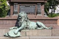 A lion at the monument to Johann Andreas von Liebenberg, Mayor of Vienna