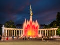 The Soviet War Memorial in Vienna (Denkmal zu Ehren der Soldaten der Sowjetarmee Hochstrahlbrunnen) Royalty Free Stock Photo