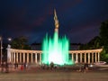 The Soviet War Memorial in Vienna (Denkmal zu Ehren der Soldaten der Sowjetarmee Hochstrahlbrunnen) Royalty Free Stock Photo