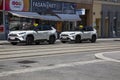 A taxi stand in the center of in Vienna