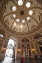 Vienna, Austria-- March 07, 2018: View at the cupola dome of Hofburg Palace