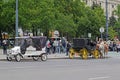 Parking lot for special tourist vehicles in Vienna