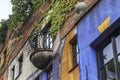 Architectural fragment of the Hundertwasser House, Vienna