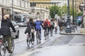 Bike traffic in Vienna