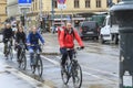 Bike traffic in Vienna