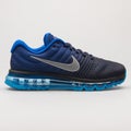 Nike Air Max 2017 blue and black sneaker