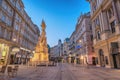 Vienna Austria night Plague column or Pestsaule