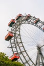 VIENNA, AUSTRIA - OCTOBER 27, 2015: Giant Ferris Wheel in Prater Royalty Free Stock Photo