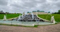 Garden and Belvedere Palace in Vienna, Austria Royalty Free Stock Photo