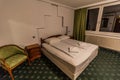 VIENNA, AUSTRIA - SEPTEMBER 9, 2021: Room in Hotel Attache in Vienna, Austr