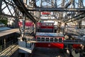 Oldest Ferris Wheel of Europe in Prater Park Royalty Free Stock Photo