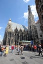 Vienna, Austria ,St. Stephen`s Cathedral Royalty Free Stock Photo