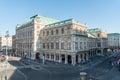 Vienna State Opera building in summer day