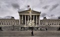 Vienna, Austrian parliament building (Hohes Haus) Royalty Free Stock Photo