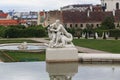 Belvedere park sculptures, Vienna